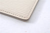 Authentic Louis Vuitton Epi Porte Cartes Simple Card Case White M6030J LV 2011G
