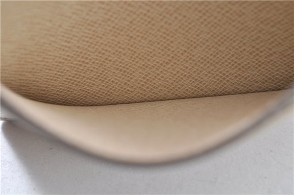 Authentic Louis Vuitton Epi Porte Cartes Simple Card Case White M6030J LV 2011G