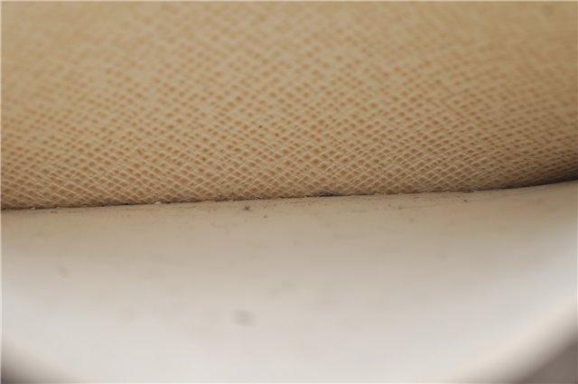 Authentic Louis Vuitton Epi Porte Cartes Simple Card Case White M6030J LV 2011G