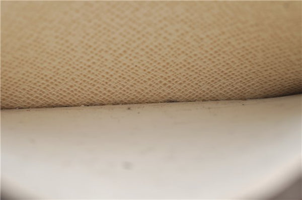 Authentic Louis Vuitton Epi Porte Cartes Simple Card Case White M6030J LV 2011G