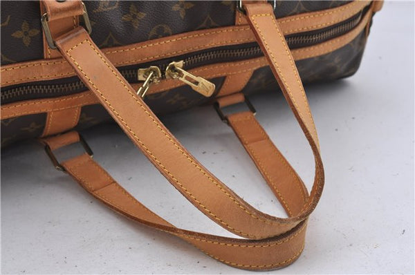 Authentic Louis Vuitton Monogram Sac Souple 45 Hand Boston Bag M41624 LV 2012D