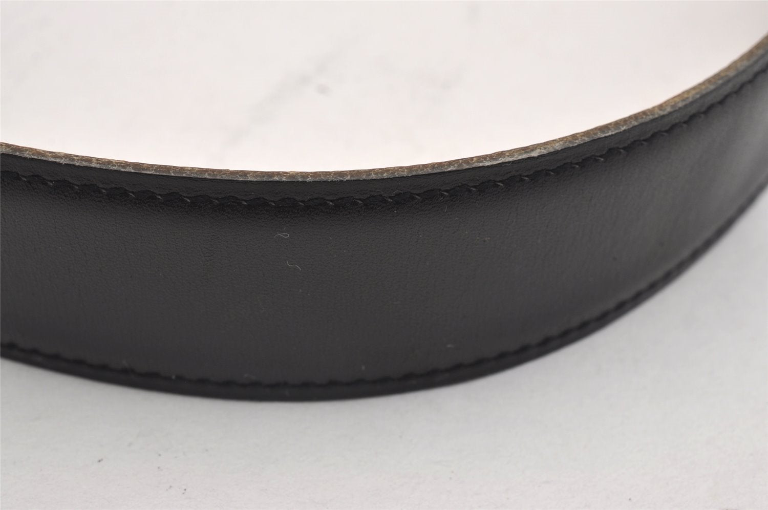 Authentic HERMES Constance Leather Belt Size 65cm 25.6