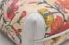 Authentic GUCCI Flora Shoulder Cross Body Bag Purse Canvas Leather White 2013D
