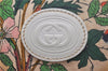 Authentic GUCCI Flora Shoulder Cross Body Bag Purse Canvas Leather White 2013D
