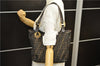 Authentic FENDI Zucca Shoulder Hand Bag Canvas Leather Brown 2014D