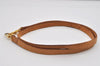 Authentic Louis Vuitton Leather Shoulder Strap Beige 50.8" LV 2014I