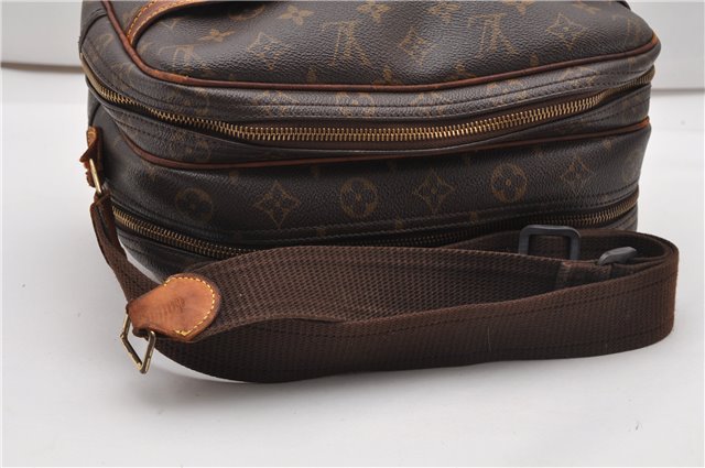 Authentic Louis Vuitton Monogram Reporter PM Shoulder Bag M45254 LV Junk 2015G