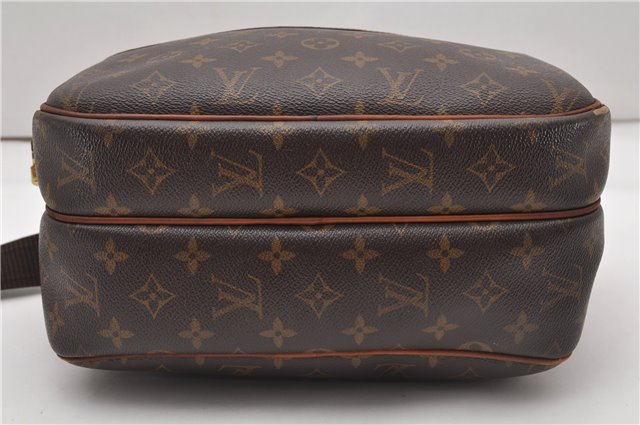 Authentic Louis Vuitton Monogram Reporter PM Shoulder Bag M45254 LV Junk 2015G