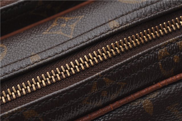 Authentic Louis Vuitton Monogram Reporter PM Shoulder Bag M45254 LV Junk 2015G