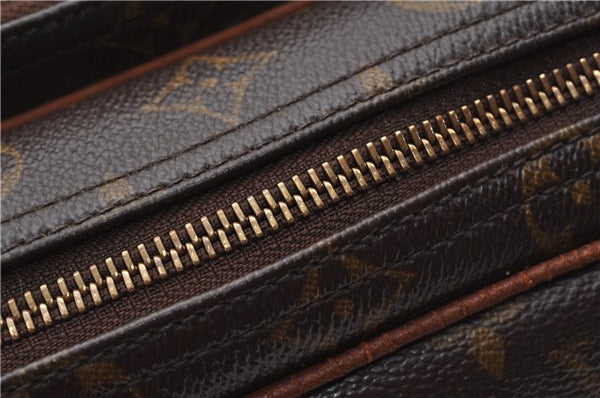 Authentic Louis Vuitton Monogram Reporter PM Shoulder Bag M45254 LV Junk 2015G