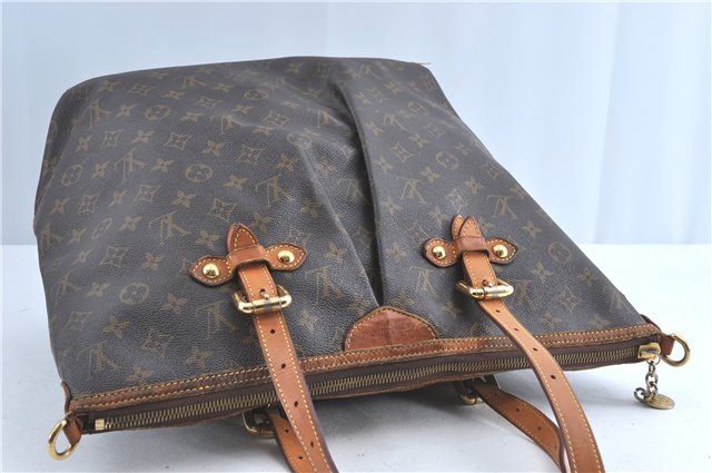 Authentic Louis Vuitton Monogram Palermo GM Shoulder Tote Bag M40146 LV 2017B