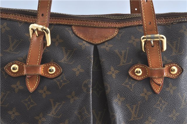 Authentic Louis Vuitton Monogram Palermo GM Shoulder Tote Bag M40146 LV 2017B