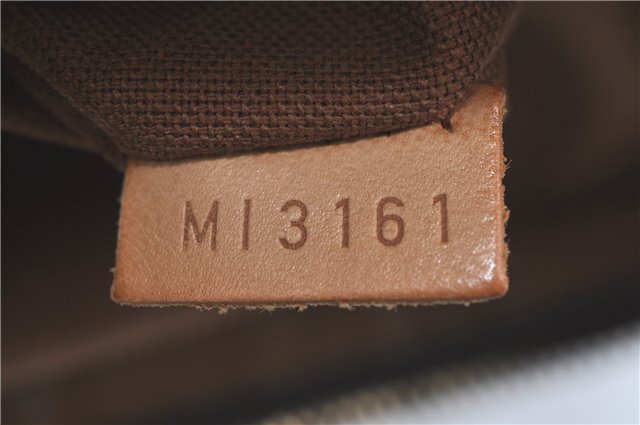 Authentic Louis Vuitton Monogram Palermo GM Shoulder Tote Bag M40146 LV 2017B