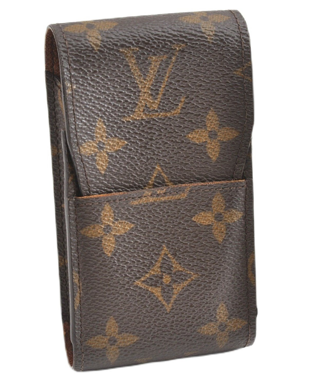 Authentic Louis Vuitton Monogram Etui Cigarette Case M63024 LV 2018G