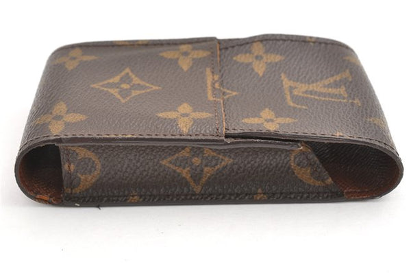 Authentic Louis Vuitton Monogram Etui Cigarette Case M63024 LV 2018G