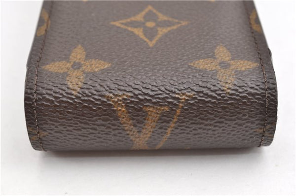 Authentic Louis Vuitton Monogram Etui Cigarette Case M63024 LV 2018G