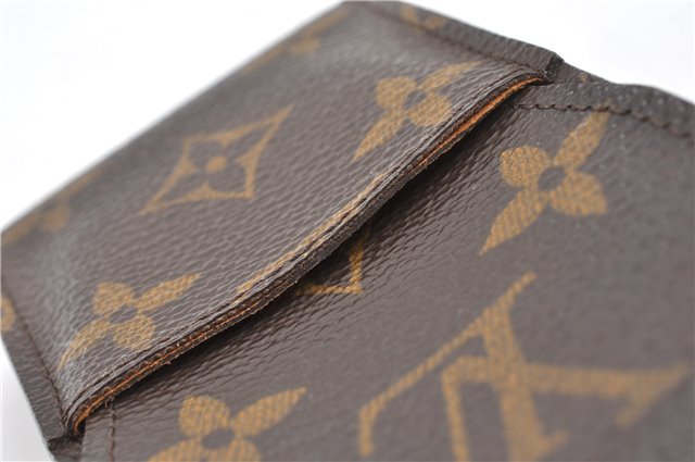 Authentic Louis Vuitton Monogram Etui Cigarette Case M63024 LV 2018G