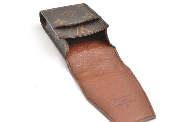 Authentic Louis Vuitton Monogram Etui Cigarette Case M63024 LV 2018G