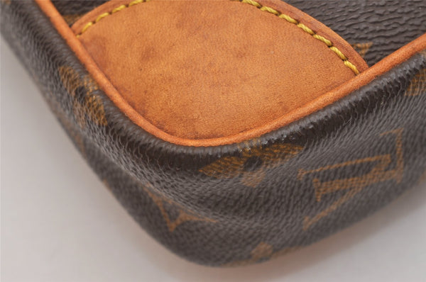 Authentic Louis Vuitton Monogram Danube Shoulder Cross Body Bag M45266 LV 2018I