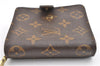 Authentic Louis Vuitton Monogram Compact Zip Bifold Wallet M61667 LV Junk 2021G