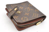 Authentic Louis Vuitton Monogram Compact Zip Bifold Wallet M61667 LV Junk 2021G