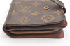 Authentic Louis Vuitton Monogram Compact Zip Bifold Wallet M61667 LV Junk 2021G