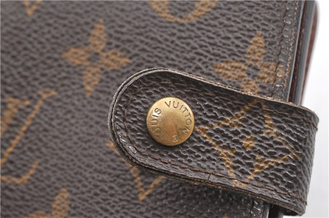 Authentic Louis Vuitton Monogram Compact Zip Bifold Wallet M61667 LV Junk 2021G