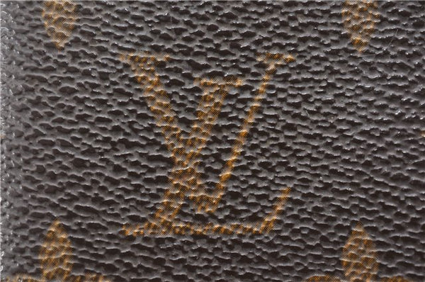 Authentic Louis Vuitton Monogram Compact Zip Bifold Wallet M61667 LV Junk 2021G