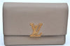 Authentic Louis Vuitton Taurillon Capucines Compact Wallet M62159 Beige 2022E