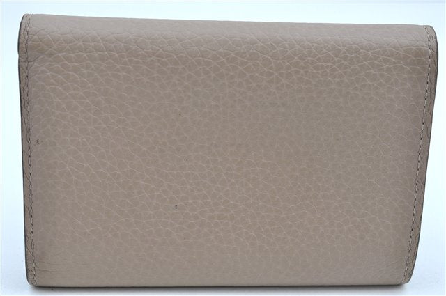 Authentic Louis Vuitton Taurillon Capucines Compact Wallet M62159 Beige 2022E