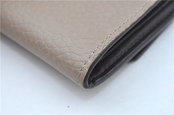 Authentic Louis Vuitton Taurillon Capucines Compact Wallet M62159 Beige 2022E