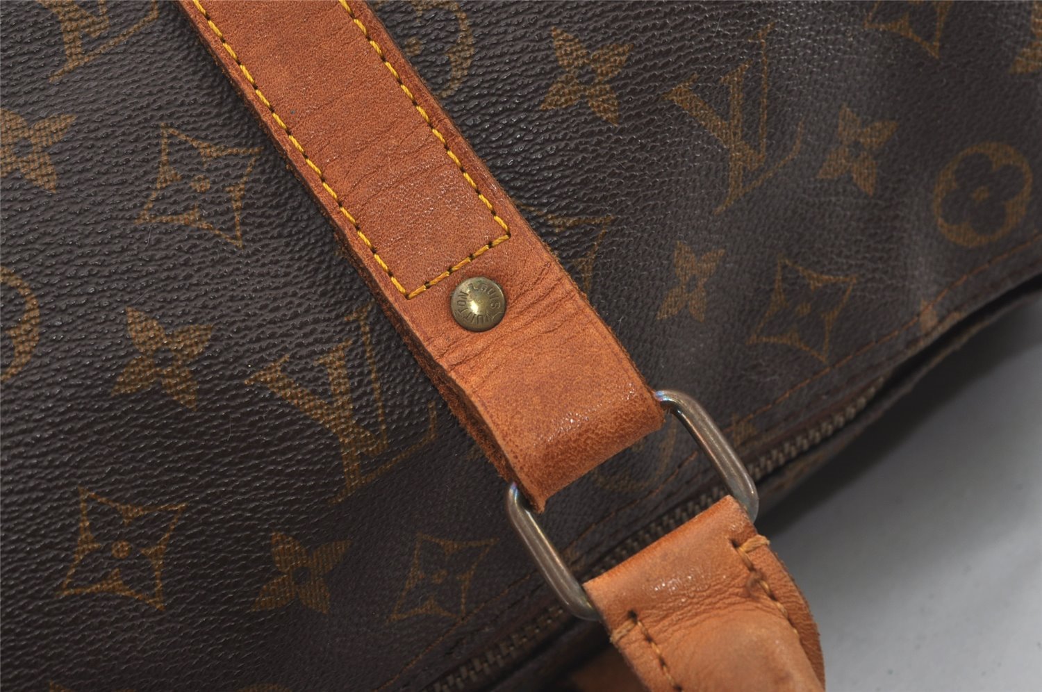 Authentic Louis Vuitton Monogram Keepall 45 Travel Boston Bag Old Model LV 2022I