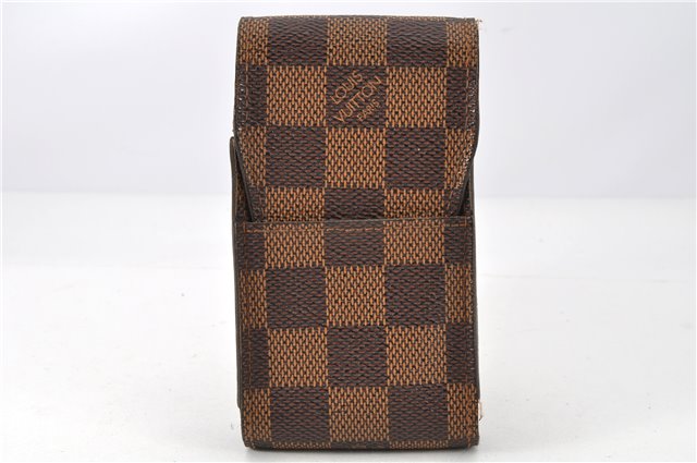 Authentic Louis Vuitton Damier Etui Cigarette Case N63024 LV 2025G