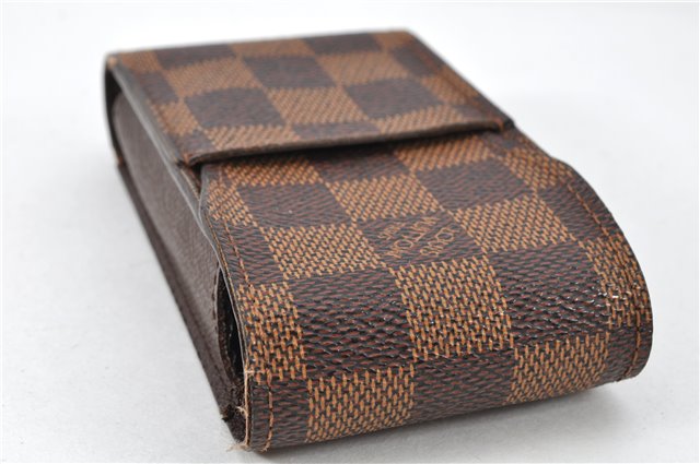 Authentic Louis Vuitton Damier Etui Cigarette Case N63024 LV 2025G