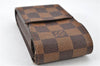 Authentic Louis Vuitton Damier Etui Cigarette Case N63024 LV 2025G
