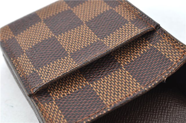 Authentic Louis Vuitton Damier Etui Cigarette Case N63024 LV 2025G