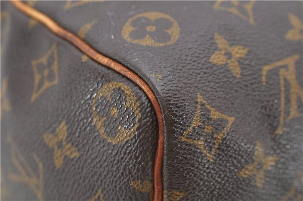 Authentic Louis Vuitton Monogram Speedy 35 Hand Bag M41524 LV 2027D