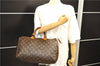 Authentic Louis Vuitton Monogram Speedy 35 Hand Bag M41524 LV 2027D