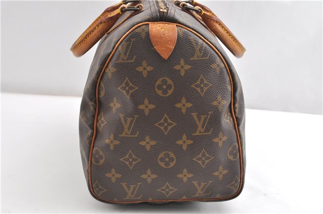 Authentic Louis Vuitton Monogram Speedy 30 Hand Boston Bag M41526 LV 2027G