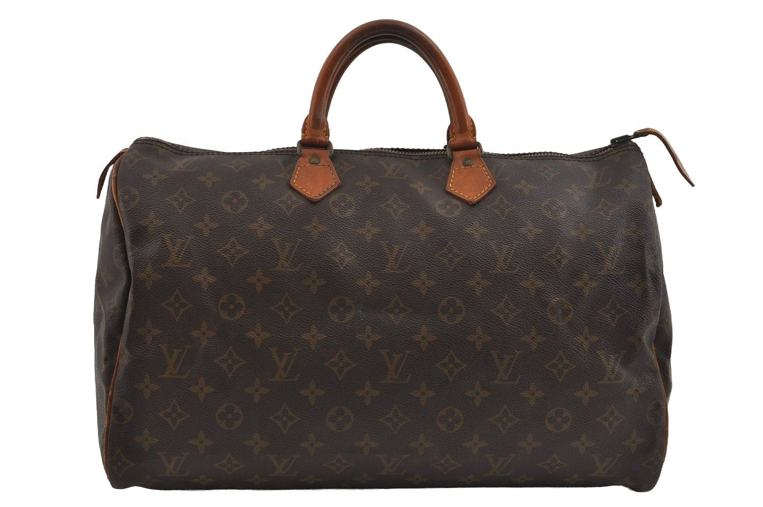 Authentic Louis Vuitton Monogram Speedy 40 Hand Boston Bag Old Model LV 2027I