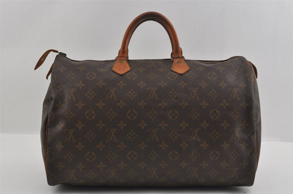 Authentic Louis Vuitton Monogram Speedy 40 Hand Boston Bag Old Model LV 2027I