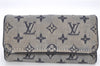 Auth Louis Vuitton Monogram Mini Multicles 4 Four Hooks Key Case Blue LV 2029G