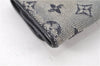 Auth Louis Vuitton Monogram Mini Multicles 4 Four Hooks Key Case Blue LV 2029G