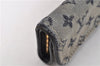 Auth Louis Vuitton Monogram Mini Multicles 4 Four Hooks Key Case Blue LV 2029G