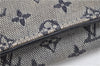 Auth Louis Vuitton Monogram Mini Multicles 4 Four Hooks Key Case Blue LV 2029G