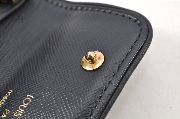 Auth Louis Vuitton Monogram Mini Multicles 4 Four Hooks Key Case Blue LV 2029G