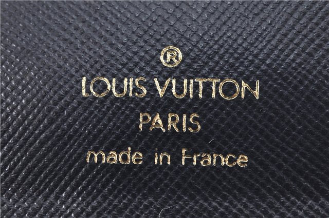 Auth Louis Vuitton Monogram Mini Multicles 4 Four Hooks Key Case Blue LV 2029G