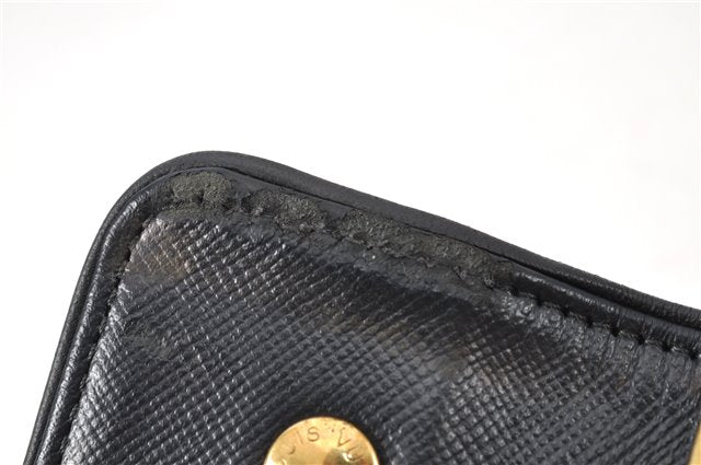 Auth Louis Vuitton Monogram Mini Multicles 4 Four Hooks Key Case Blue LV 2029G