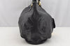 Authentic MIU MIU Vintage Leather Shoulder Hand Tote Bag Black 2029I