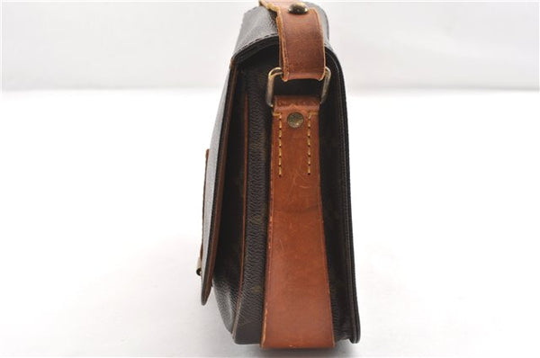 Authentic Louis Vuitton Monogram Cartouchiere MM M51253 Shoulder Cross Bag 2030G